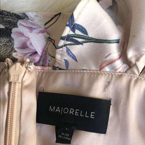 MAJORELLE SALSA FLORAL MINI RUFFLE DRESS SZ XS NWT - Picture 10 of 11